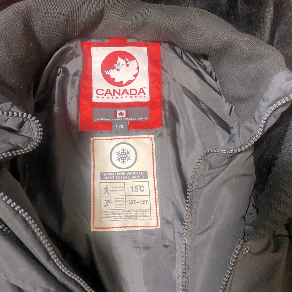 Canada weather winter jecket